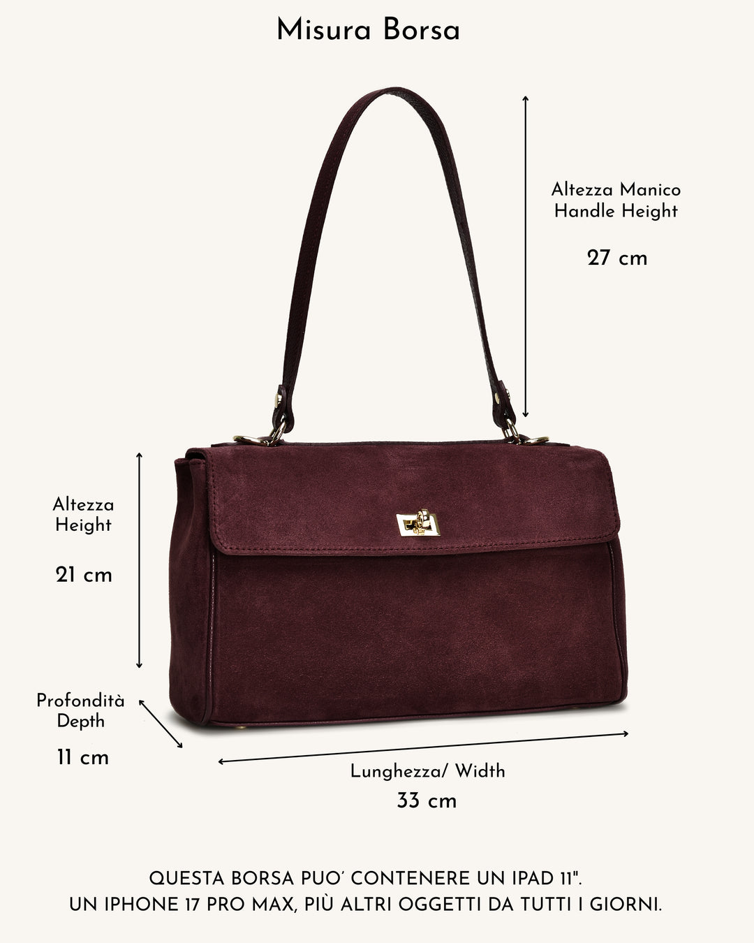 PRISCILLA SUEDE Vinaccia