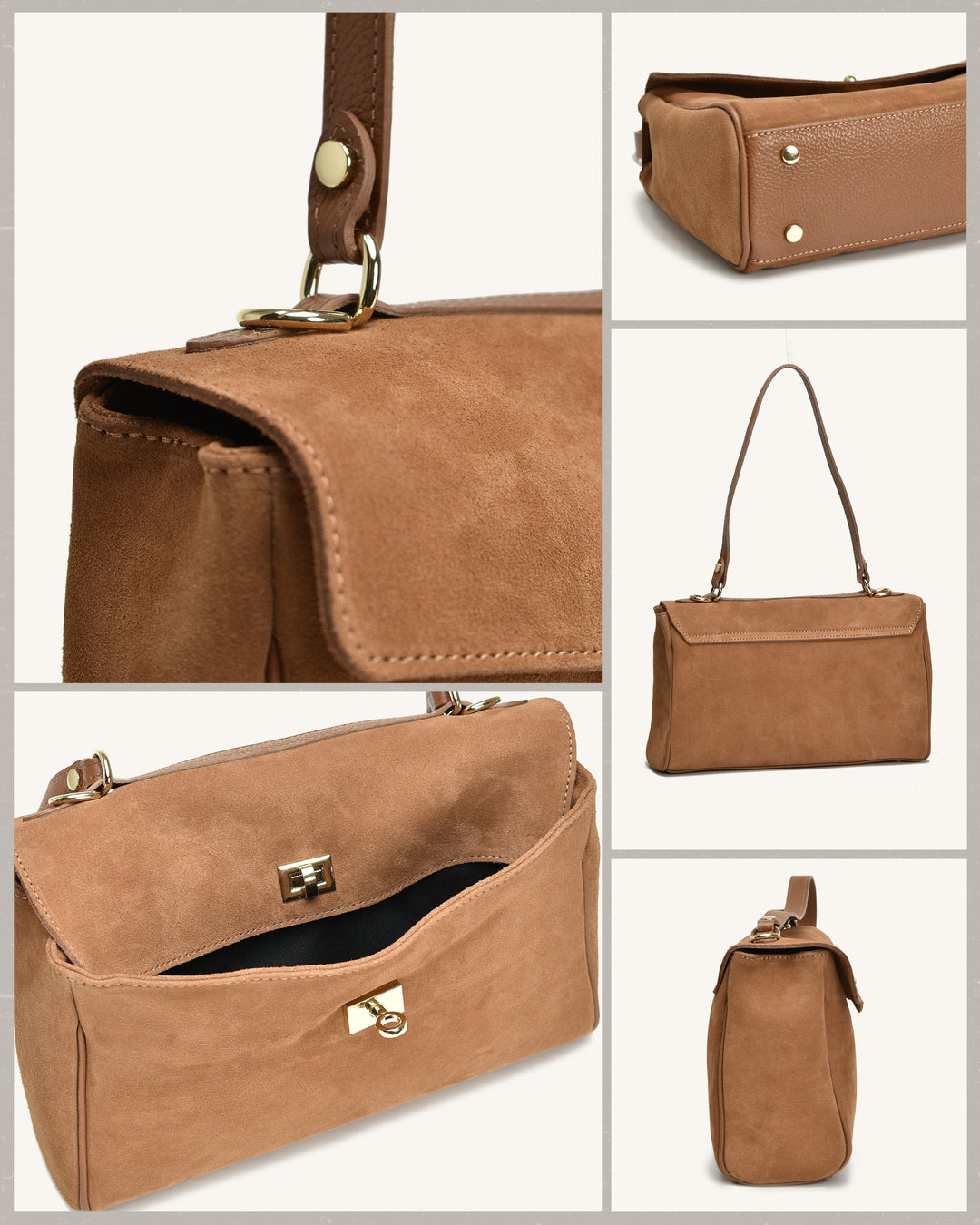 PRISCILLA SUEDE Cuoio