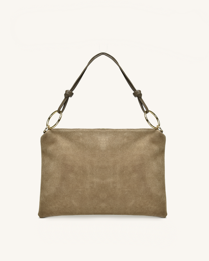 ANIA L Suede Taupe