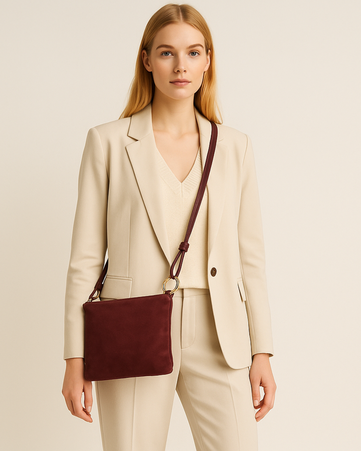 ANIA L Suede Vinaccia