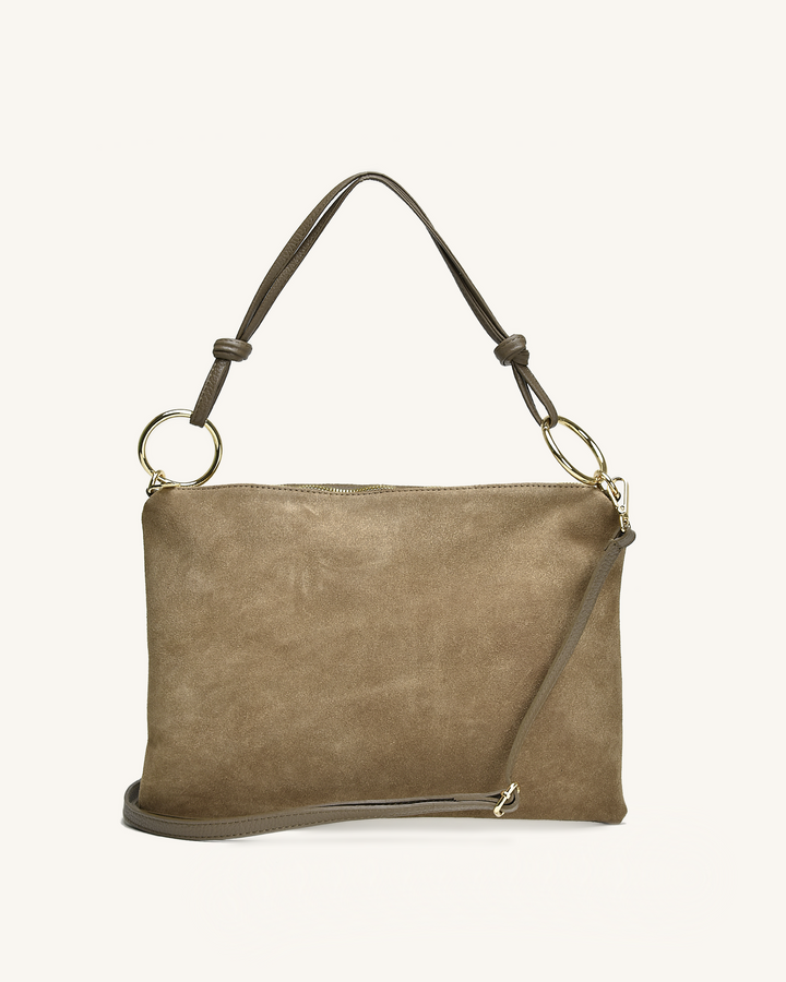 ANIA L Suede Taupe