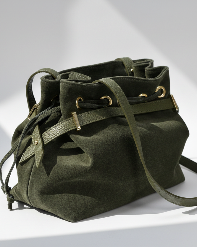 Borsa michelle verde oliva 