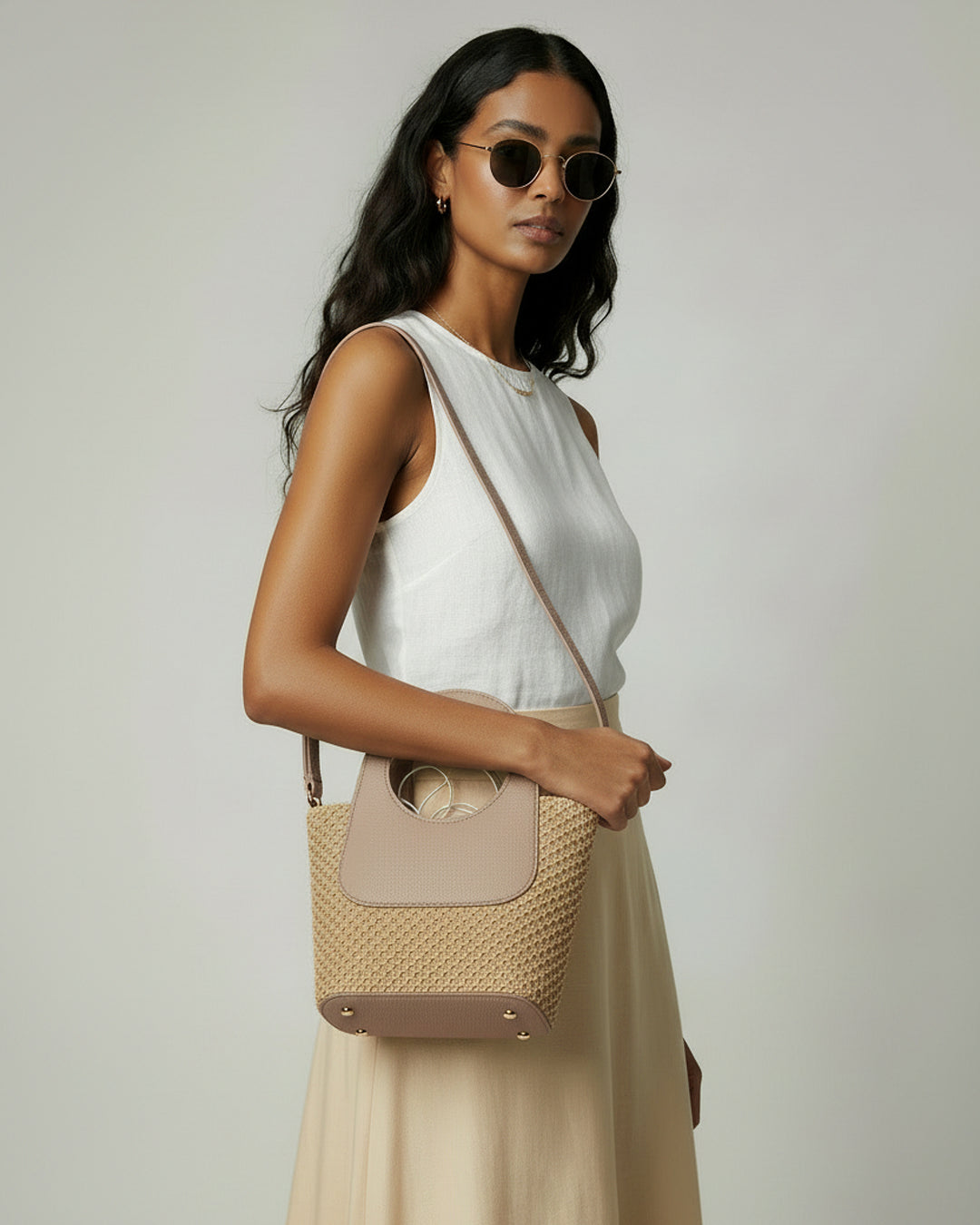 Borsa FRIDA Rosa Cipria