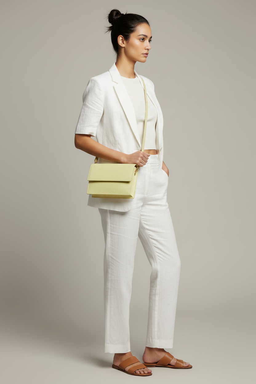 Borsa OLIVIA Giallo Burro