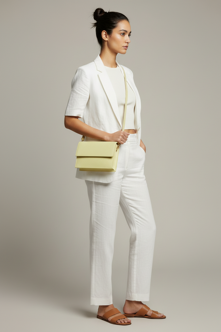 Borsa OLIVIA Giallo Burro