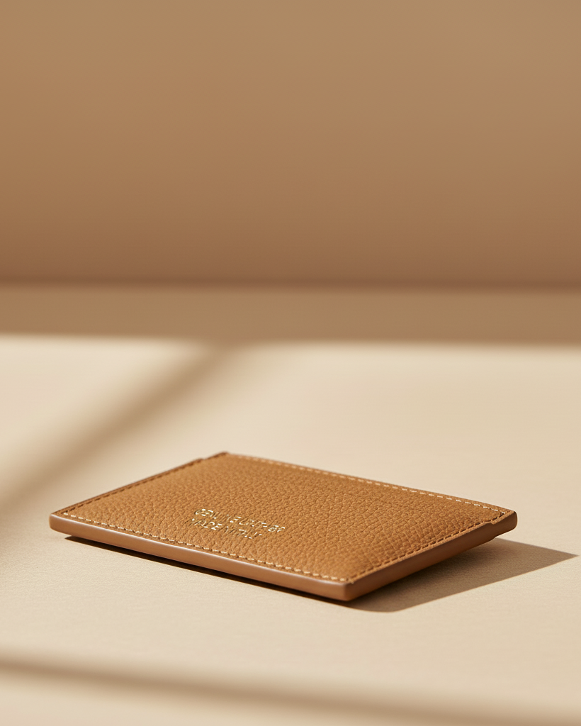 Porta carte cuoio 