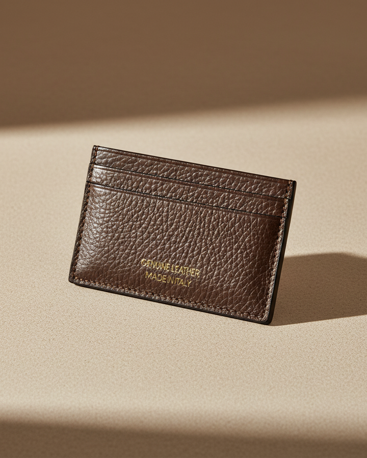 Porta carte testa di moro