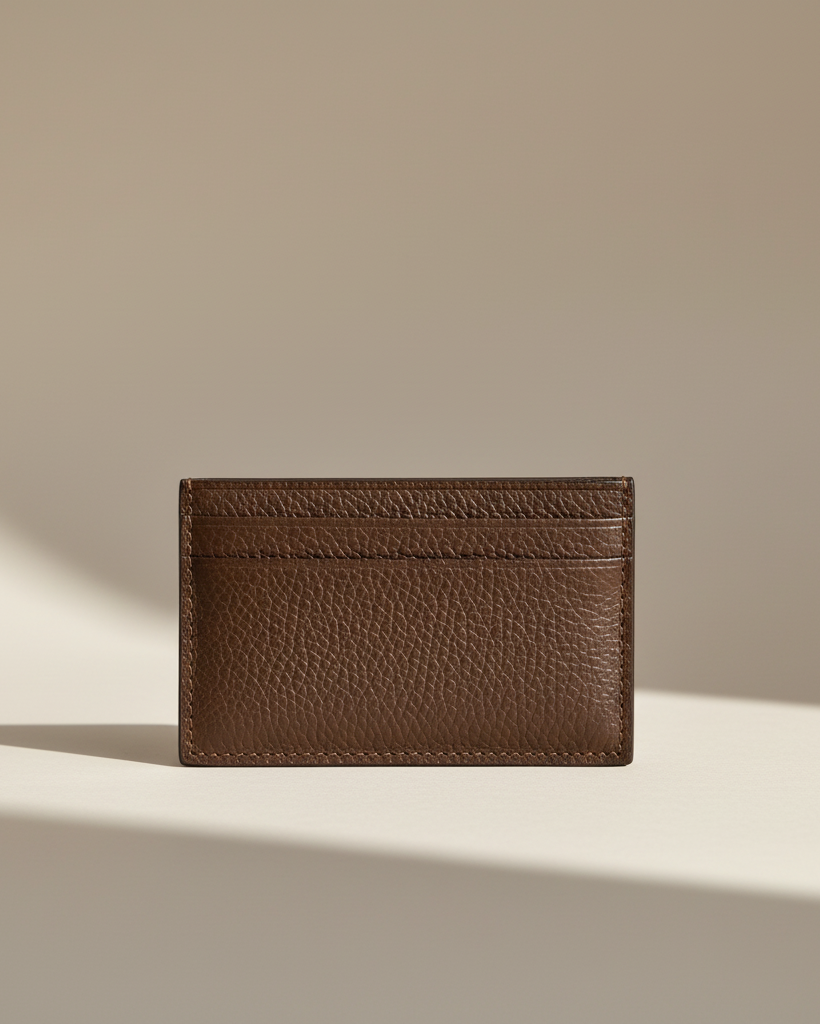 Porta carte testa di moro