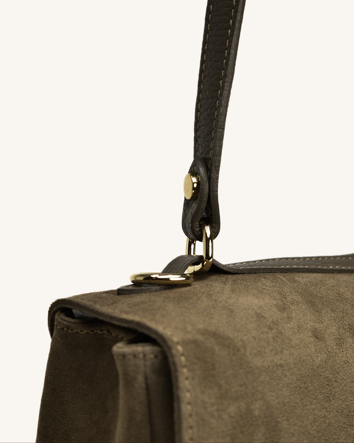 PRISCILLA SUEDE Taupe