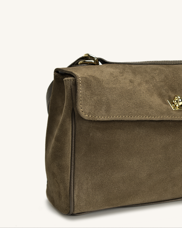 PRISCILLA SUEDE Taupe