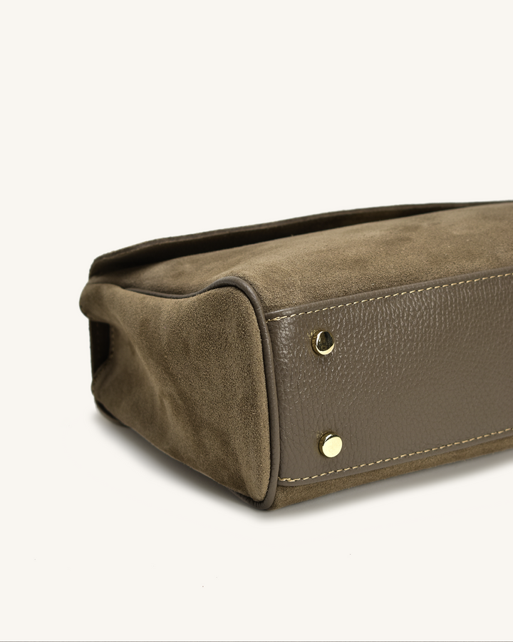 PRISCILLA SUEDE Taupe