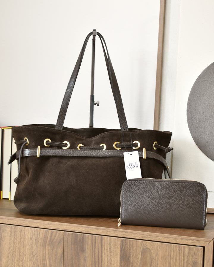 SET Michelle Testa di moro + Zip L Testa di moro