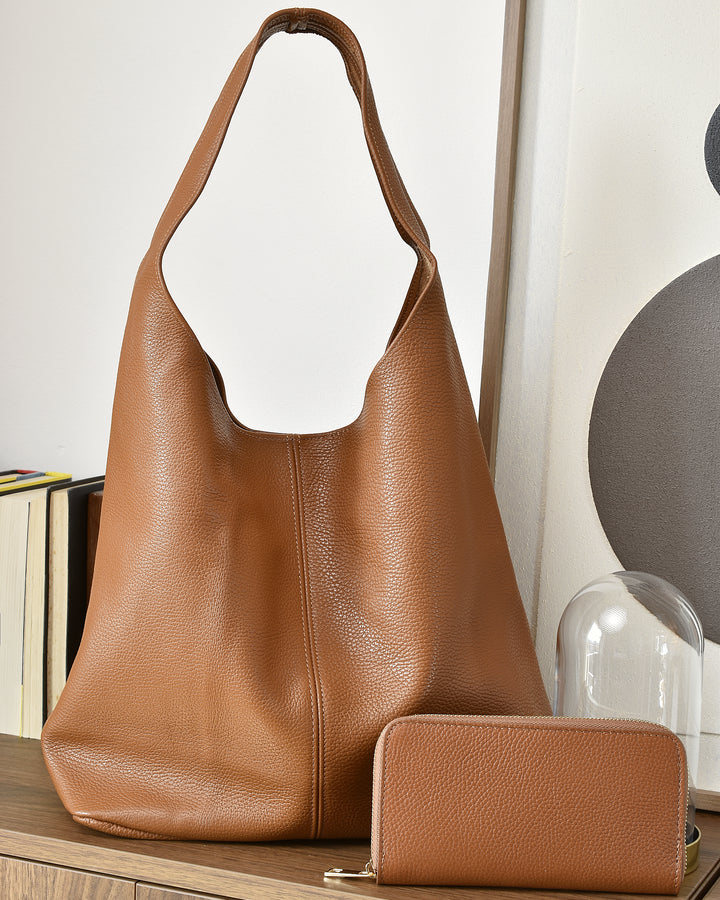 SET Pola Cuoio + Zip L Cuoio