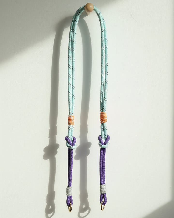 Tracolla Azzurra-Viola