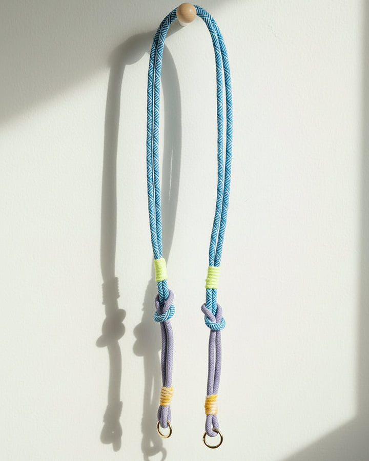 Tracolla Blu-Lilla