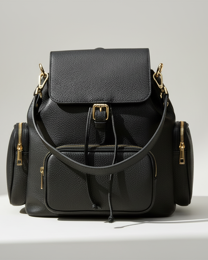 Zaino nero formato verticale